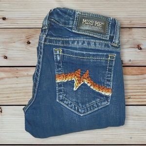 Miss Me Skinny Jeans Size 26 Sunny